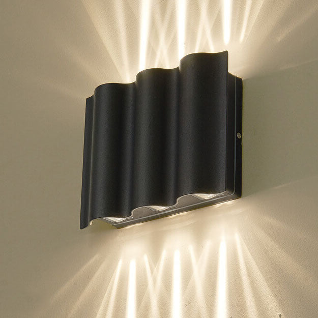 Contemporary Waterproof LED Outdoor Wall Sconce