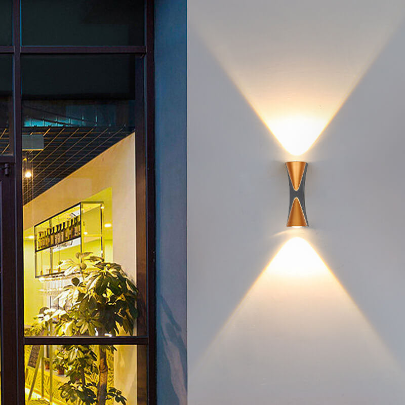 Premium Outdoor Waterproof Aluminum LED Wall Sconce