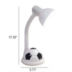 Contemporary Soccer-Themed LED Table Lamp for Students