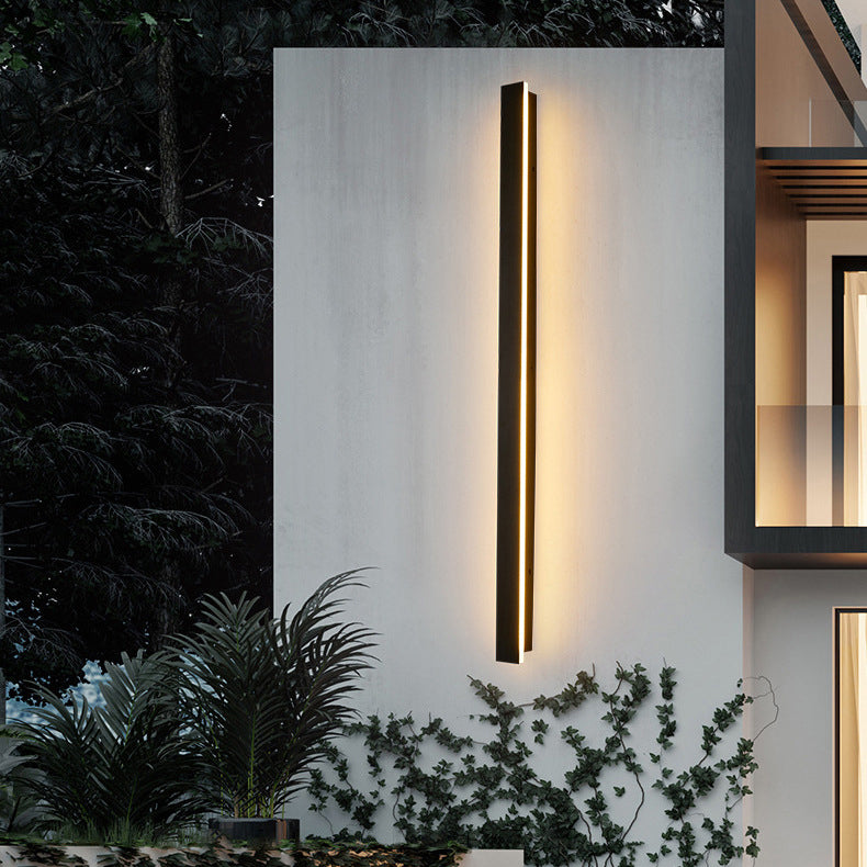 Premium Minimalist Rectangular LED Wall Sconce - Aluminum