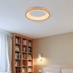 Nordic Wood LED Flush Mount Ceiling Light