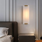 Luxury Copper Marble 3-Light Wall Sconce - Nordic Design