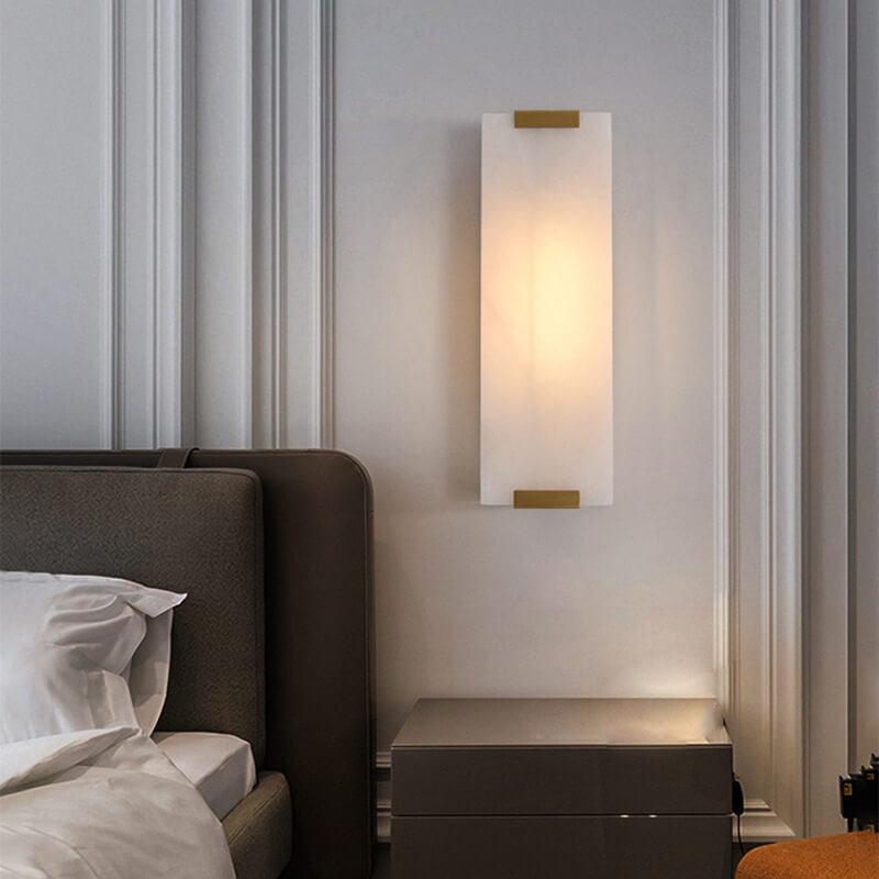 Luxury Copper Marble 3-Light Wall Sconce - Nordic Design