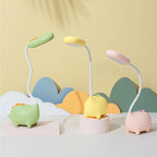 Rechargeable LED Desk Lamp - Cartoon Dinosaur Design