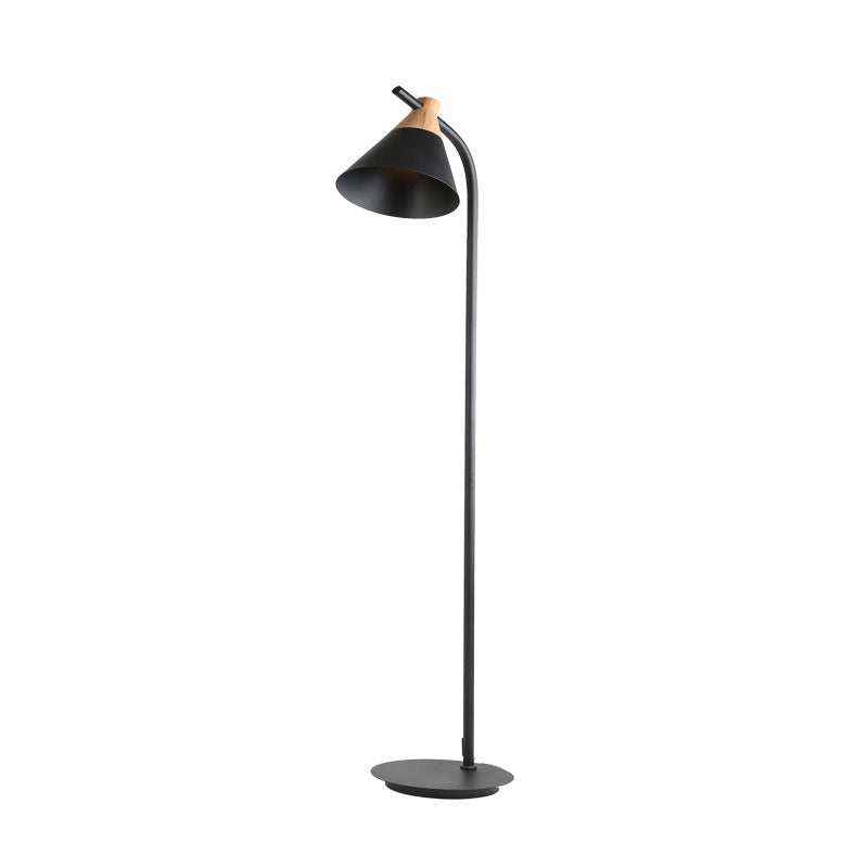 Nordic Macaron Cone 1-Light Floor Lamp