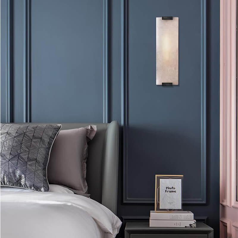 Luxury Copper Marble 3-Light Wall Sconce - Nordic Design