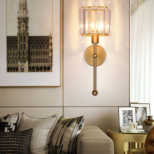 Crystal Bird Wall Sconce