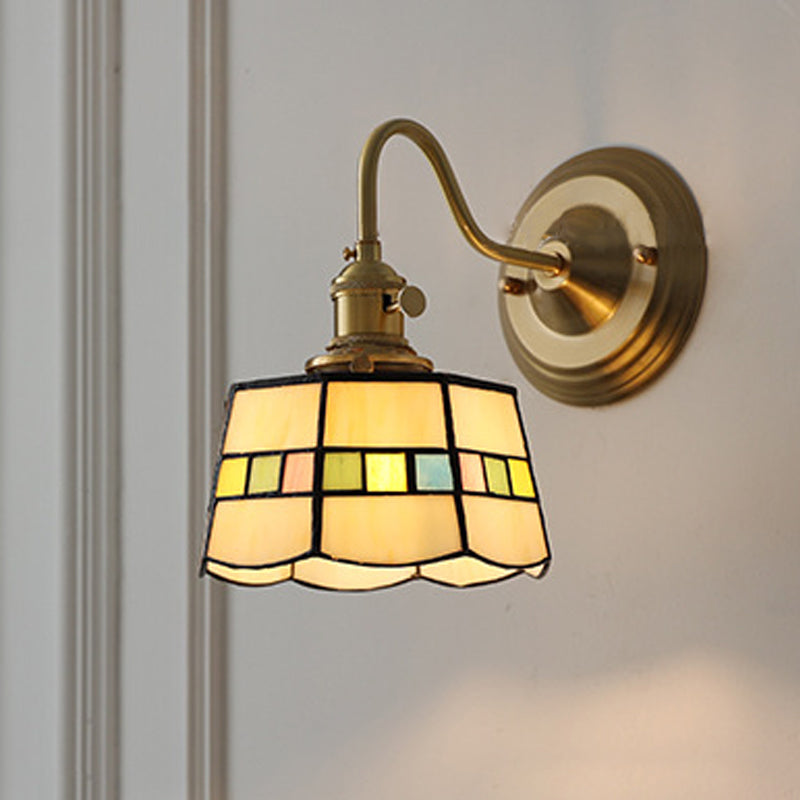 Tiffany Glass Wall Sconce