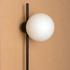 Minimalist Glass Globe Wall Sconce