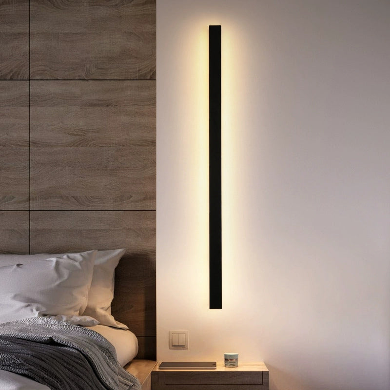Premium Minimalist Rectangular LED Wall Sconce - Aluminum