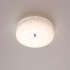 Cream Textured Glass LED Ceiling Light