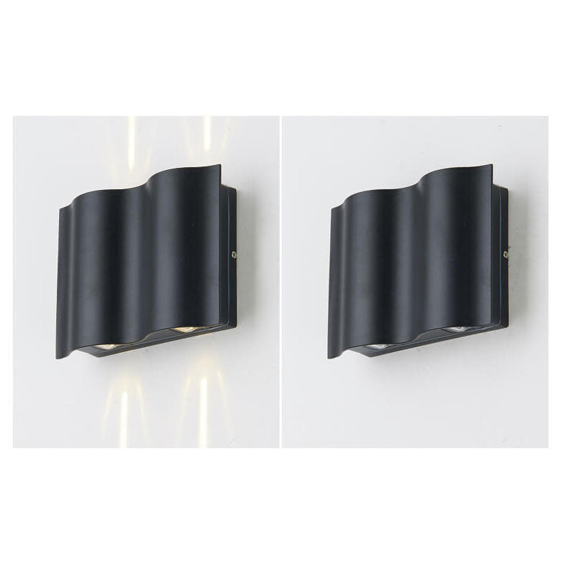 Contemporary Waterproof LED Outdoor Wall Sconce