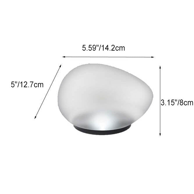 Solar Pebble LED Landscape Light