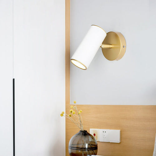 Cylindrical Reading Wall Sconce