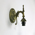 Tiffany Flower Glass Wall Sconce