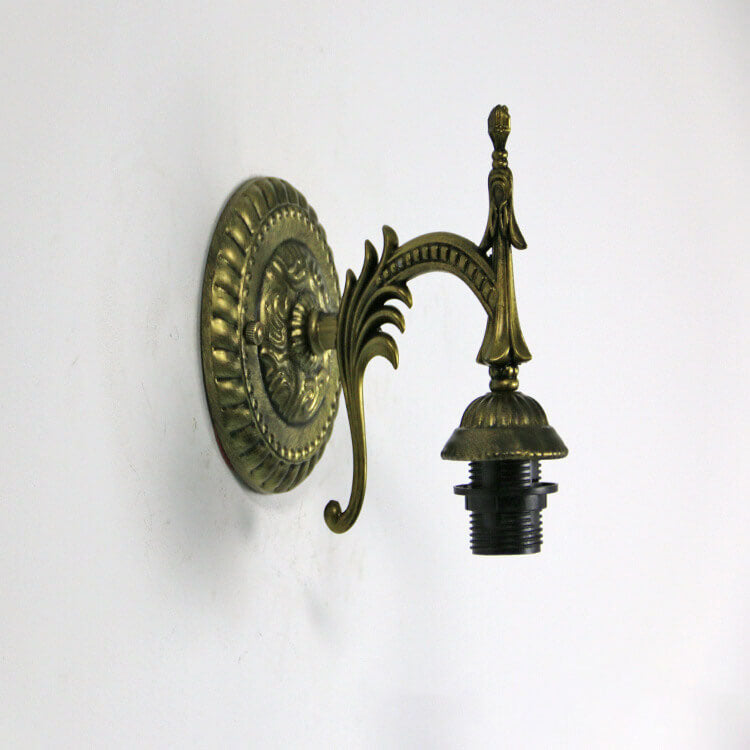 Tiffany Flower Glass Wall Sconce