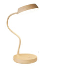 Nordic Minimalist LED Touch Desk Lamp with Eye Protection - Round Plate Design