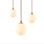 White Orb Nordic Pendant Light