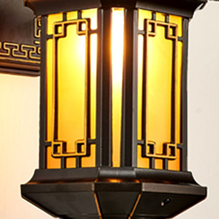 Premium Waterproof Aluminum and Glass Wall Sconce Lamp
