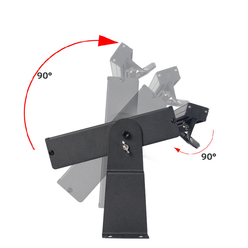 Premium Waterproof Solar LED Rectangle Outdoor Light