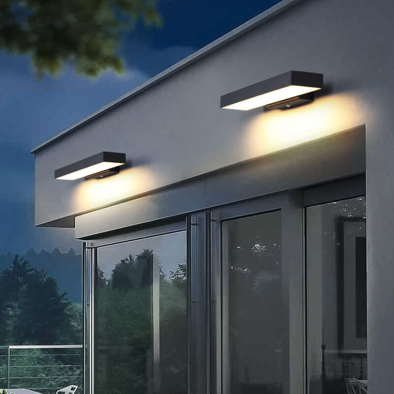 Rectangular LED Outdoor Wall Sconce