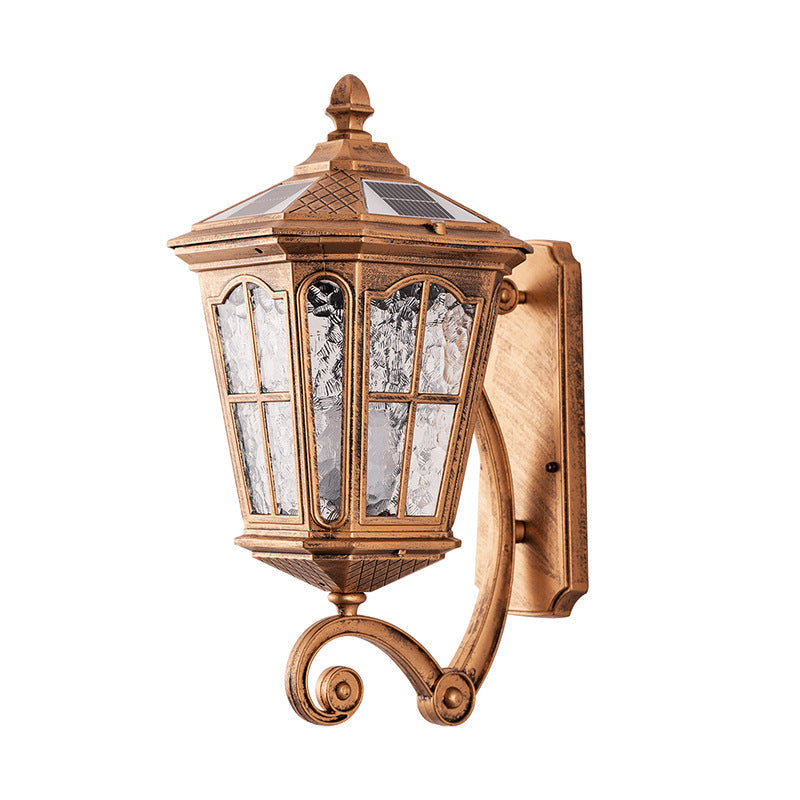 Premium European Waterproof Solar Outdoor Lantern