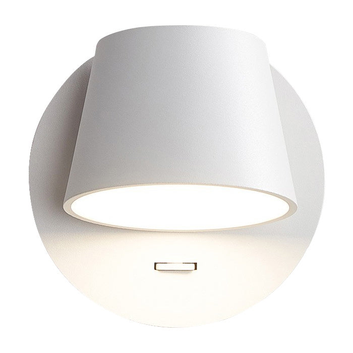 Frosted Dome Rotatable LED Sconce