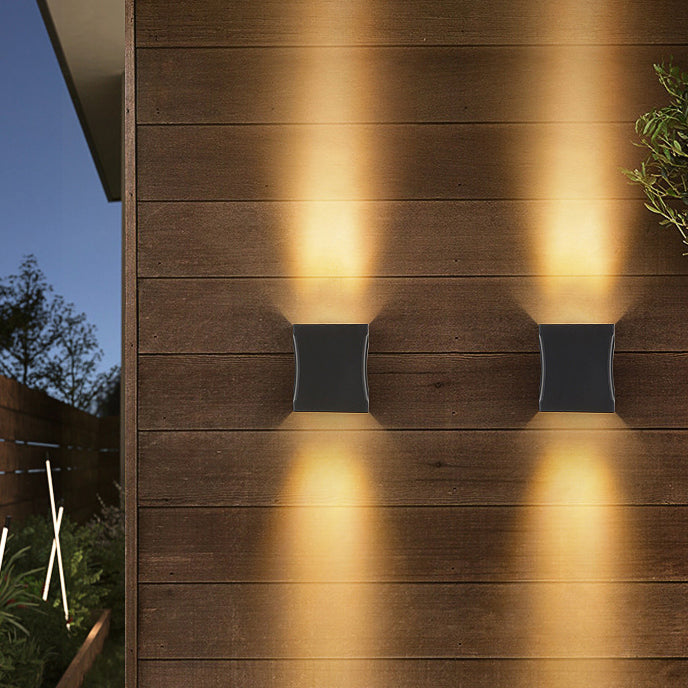 Premium Waterproof LED Square Outdoor Wall Sconce