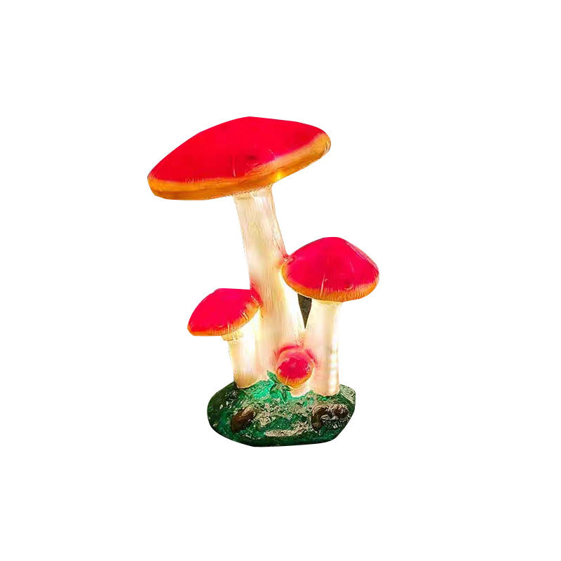 Premium Art Deco Solar LED Mushroom Outdoor Light