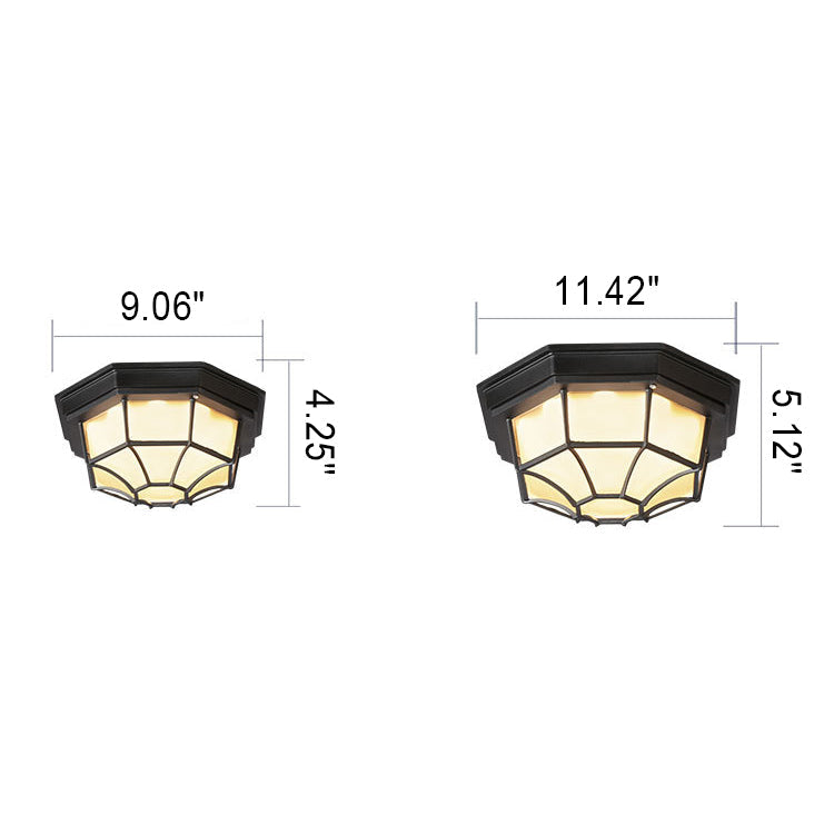 Premium Outdoor Waterproof LED Octagon Ceiling Light