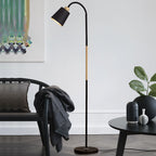 Premium Minimalist Iron Floor Lamp - 1 Light