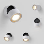 Minimalist Round Rotatable LED Wall Sconce Lamp