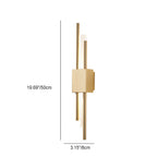 Minimalist Iron & Acrylic Wall Sconce