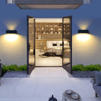 Premium Outdoor Solar Waterproof Rectangular LED Wall