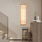 Solid Wood Rectangle LED Wall Sconce