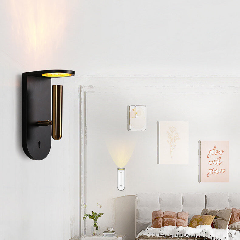 Rotatable Flame LED Wall Sconce