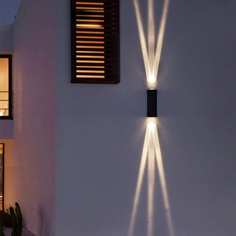 Double-Head LED Outdoor Wall Light