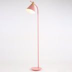 Nordic Macaron Cone 1-Light Floor Lamp