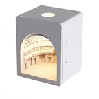 Plaster LED Recessed Wall Sconce