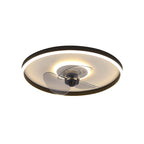 Minimalist Round Invisible LED Ceiling Fan Light