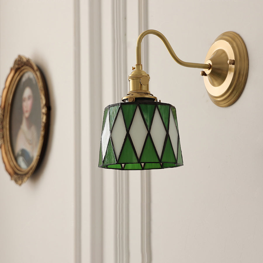 Tiffany Glass Wall Sconce