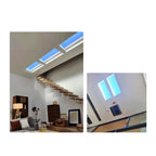 Blue Sky Metal LED Flush Mount Light
