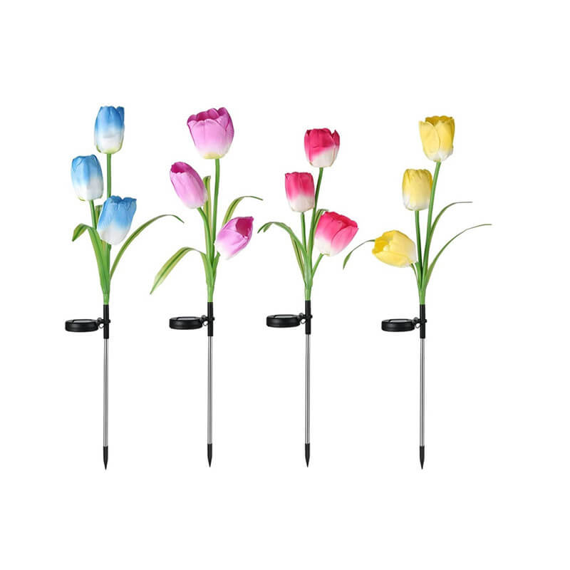 Premium Solar Tulip LED Landscape Light