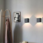 Square Aluminum LED Wall Sconce