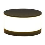 Premium Waterproof LED Solar Round Column Post Light