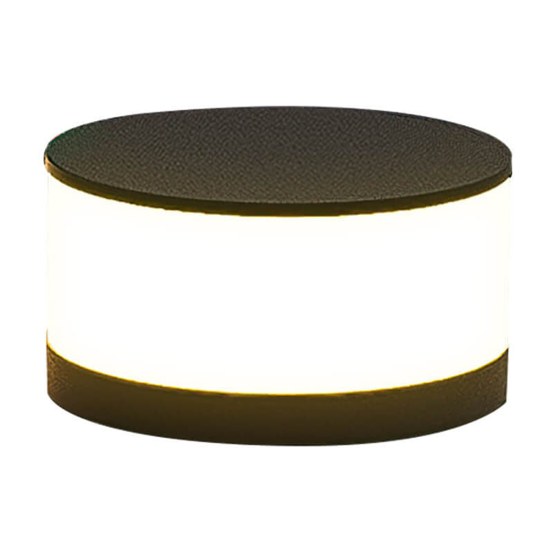 Premium Waterproof LED Solar Round Column Post Light