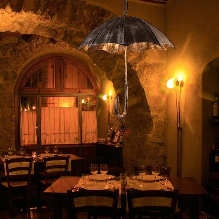 Retro Umbrella 5-Light Chandelier