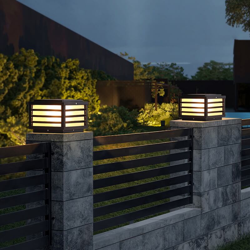 Solar LED Garden Post Light