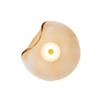 Round Glass LED Wall Sconce