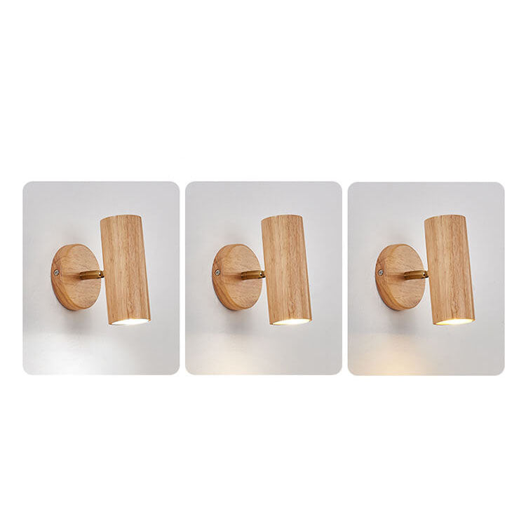 Japanese Minimalist Solid Wood Flush Mount Ceiling Light - Available in 1, 3, or 4 Lights